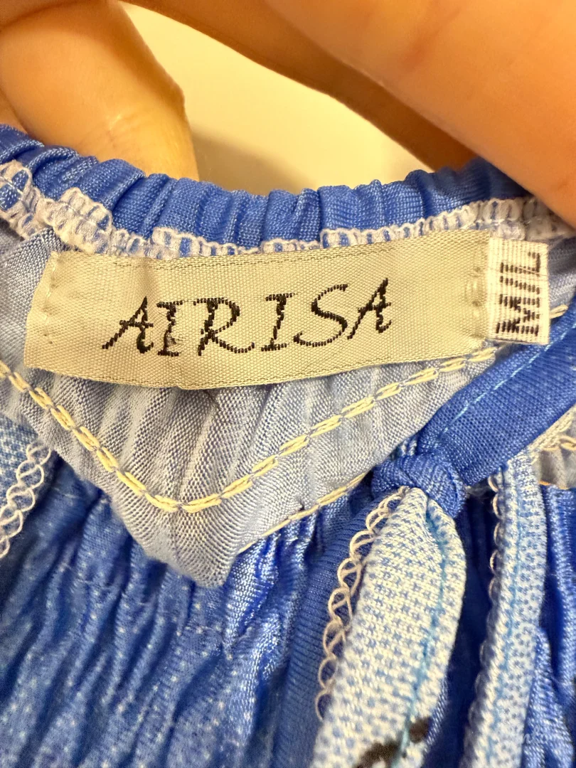 Plavo-bela letnja haljina