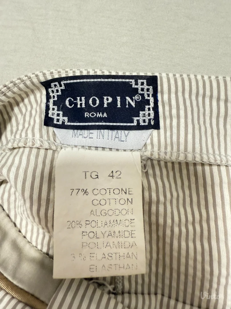 Chopin Roma - Midi suknja na pruge