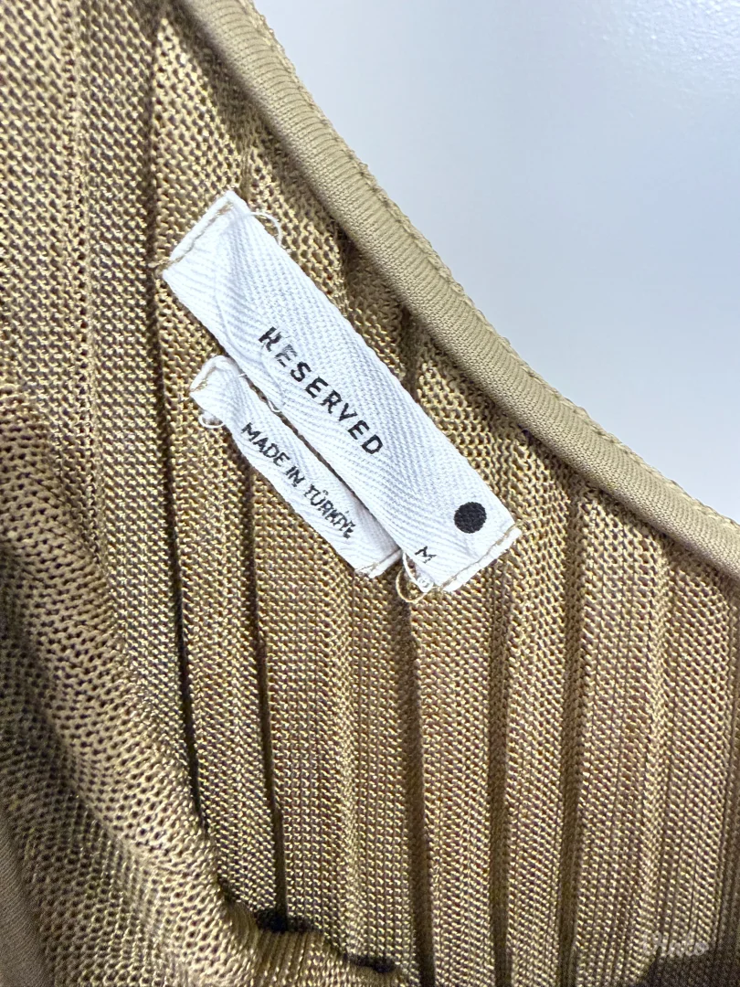 Reserved - Zlatna haljina