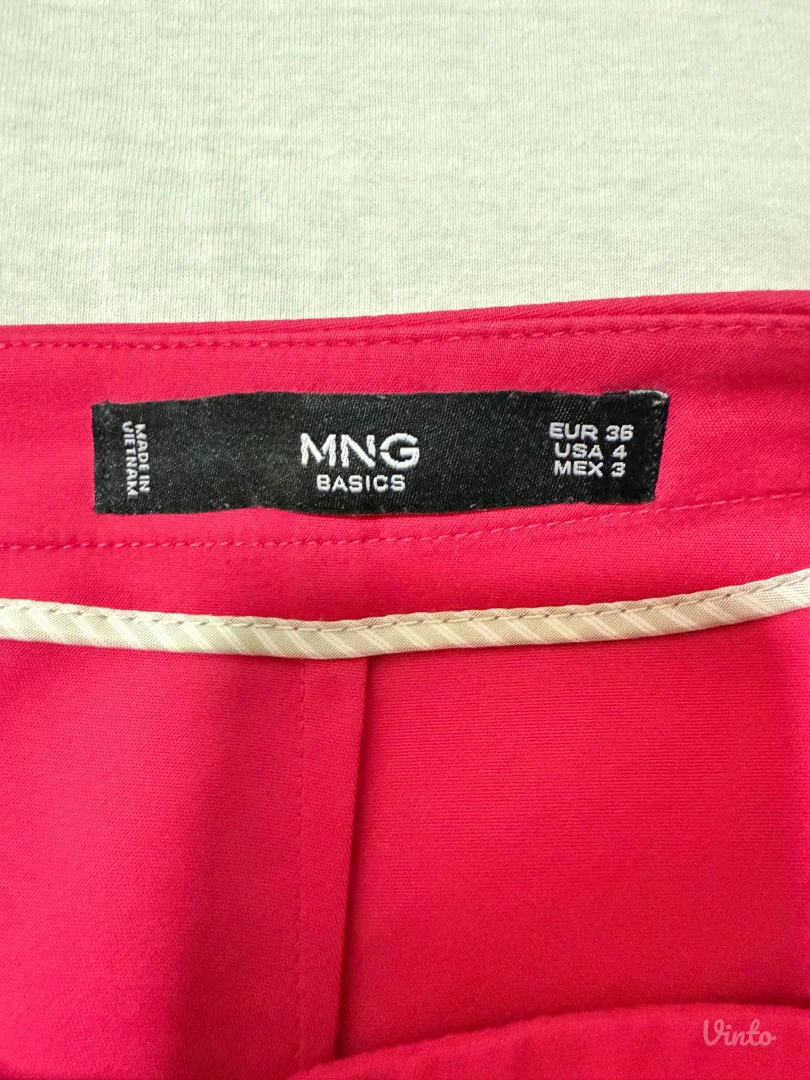 Mango - Midi ciklama suknja