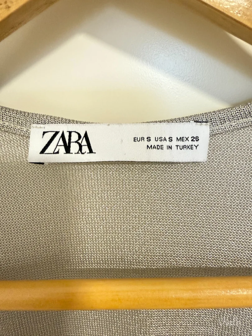 Zara - Metalik top