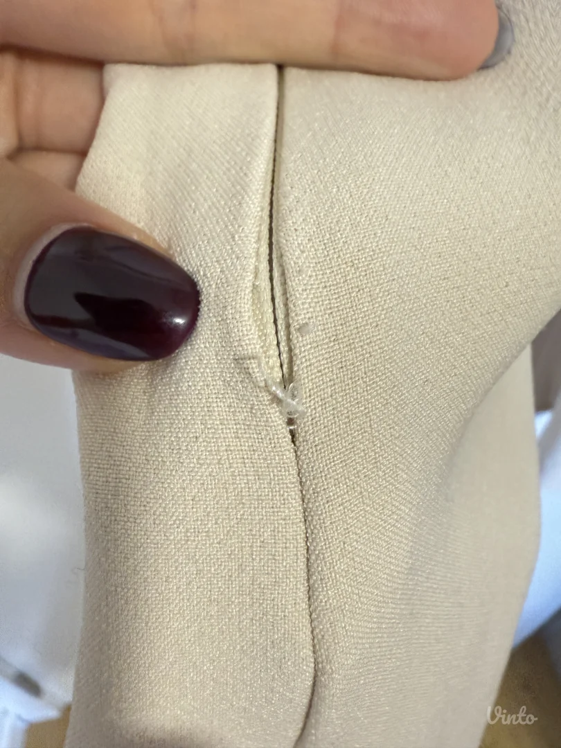 Zara - Mini bež haljina