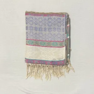 Šal sa resama u pastelnim tonovima