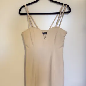 Zara - Mini bež haljina