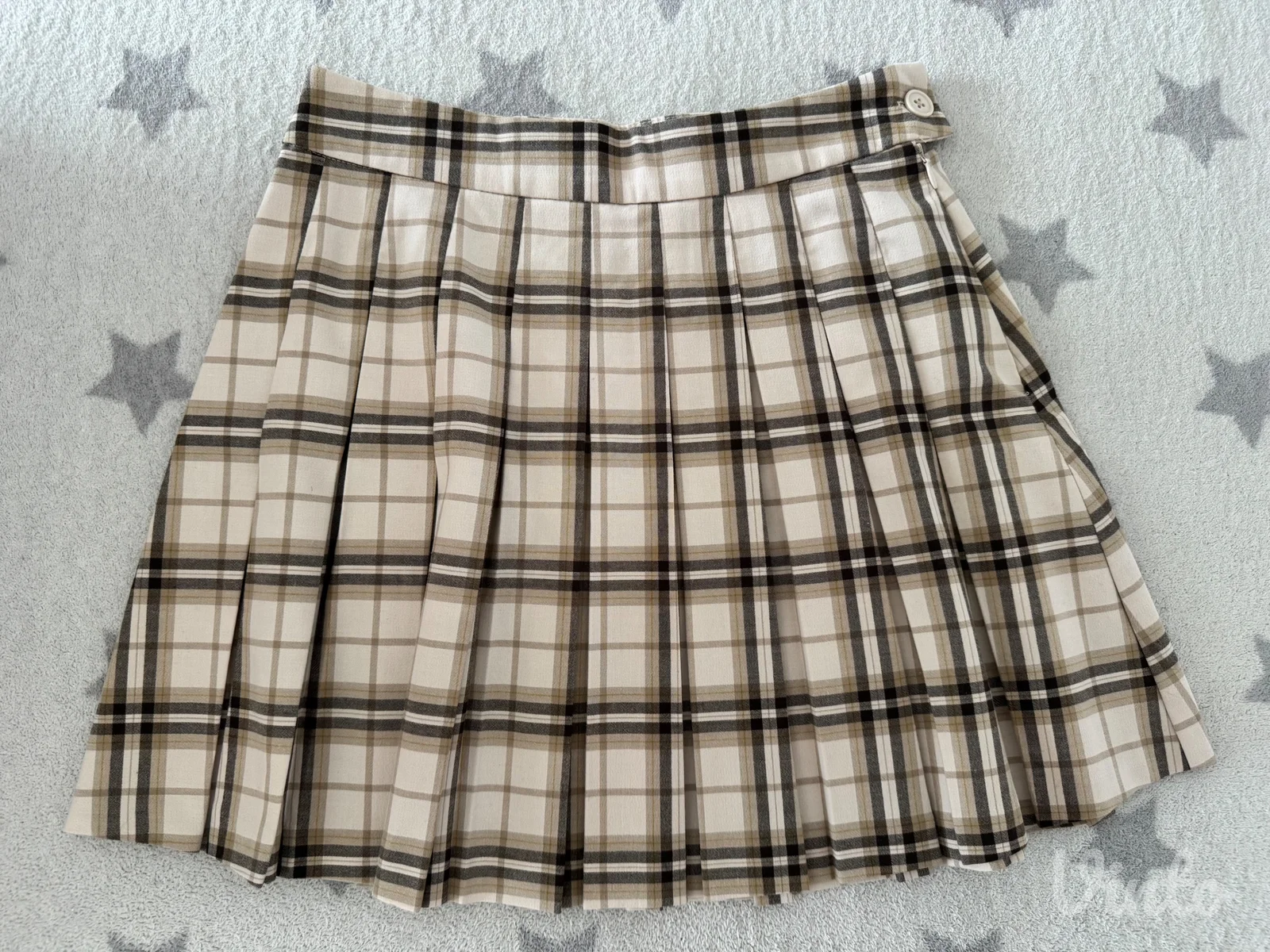 Karirana mini suknja New Yorker | Kao nova