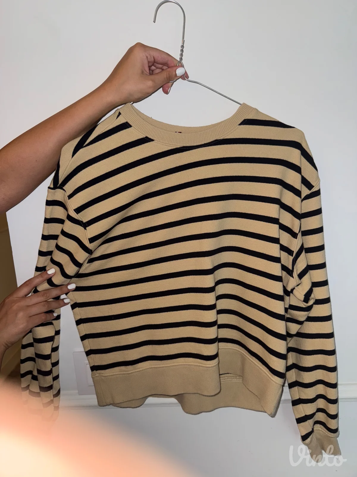 Tommy Hilfiger prugasti duks – M