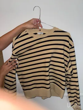 Tommy Hilfiger prugasti duks – M