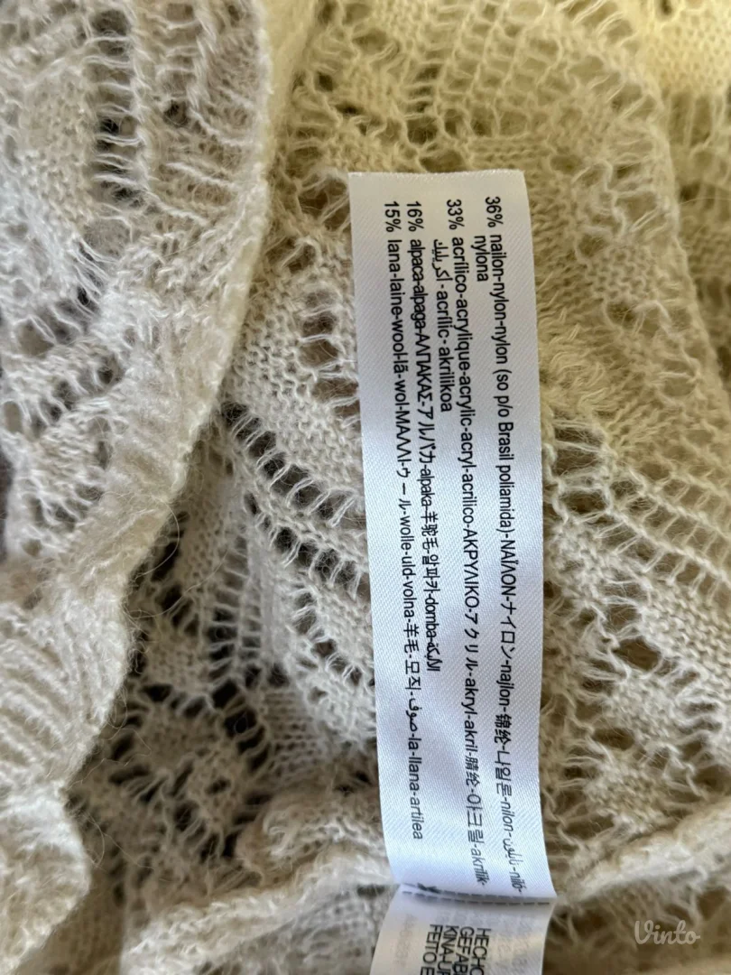 Zara - Šupljikavi džemper