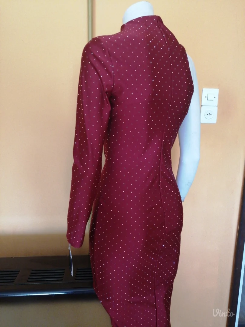 Italijanska haljina jedno rame