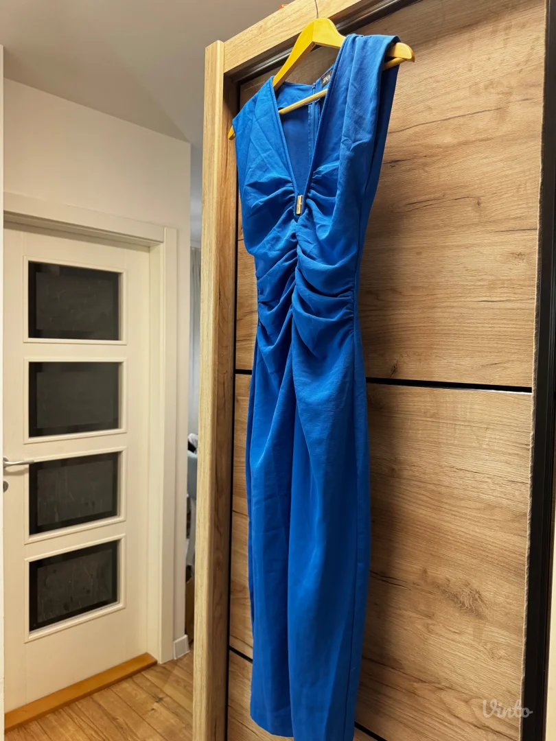 Zara plava haljina