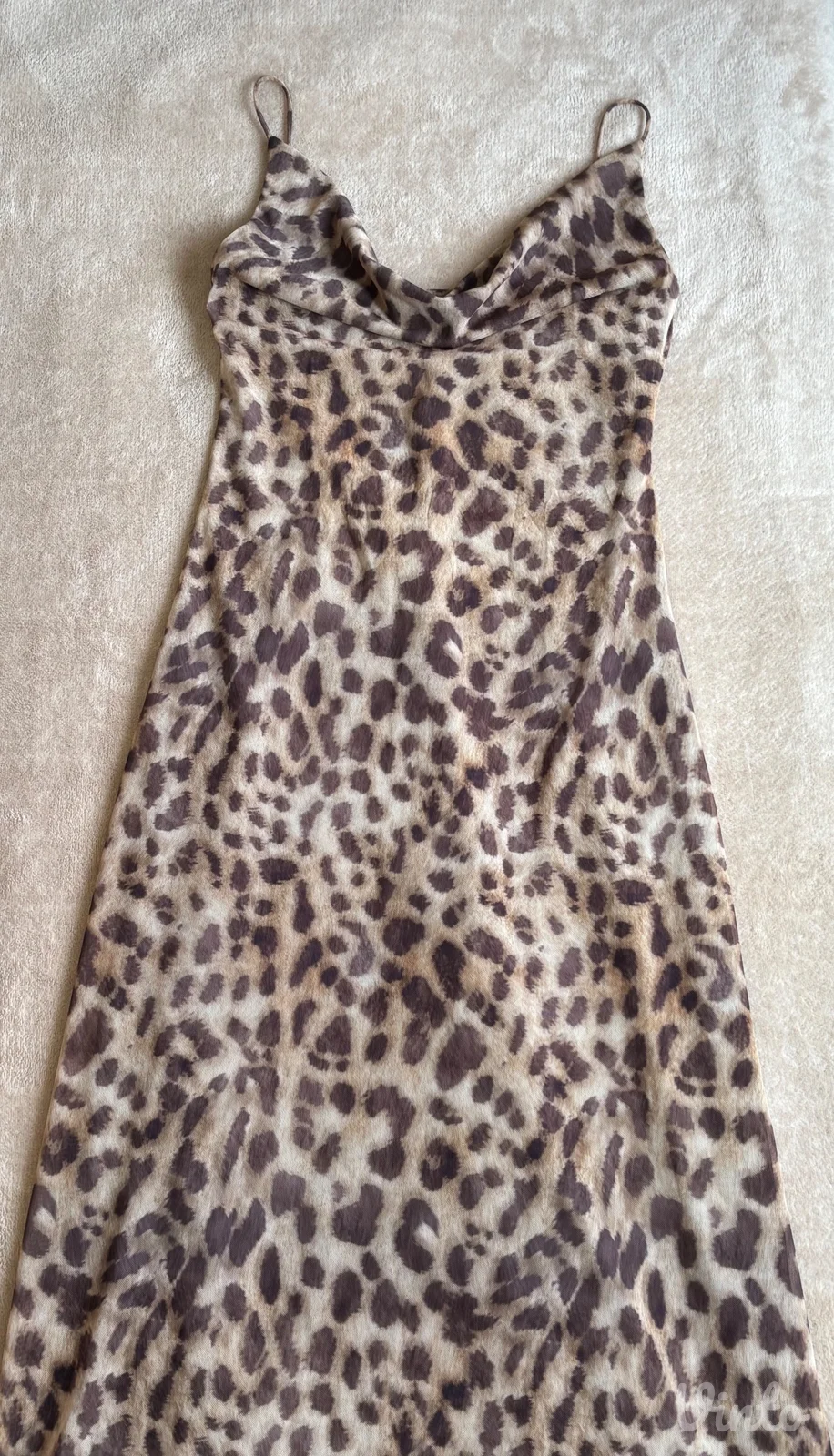 Zara viralna leopard haljina