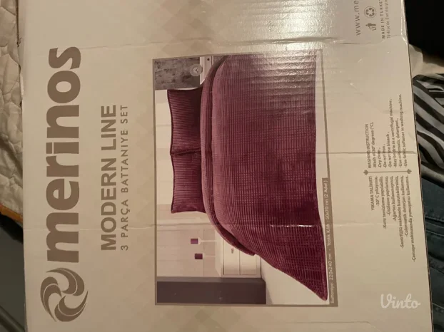 Cebe prekrivac i jastucnice belo novo