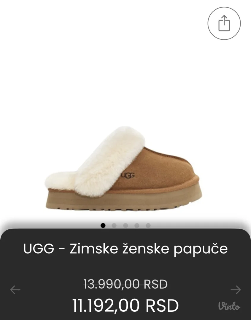 UGG papuce