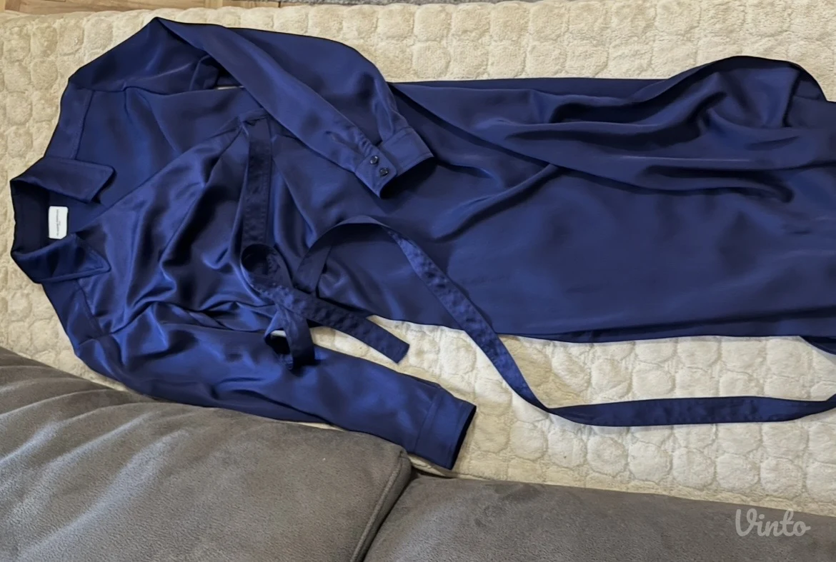 claudie pierlot midi teget haljina
