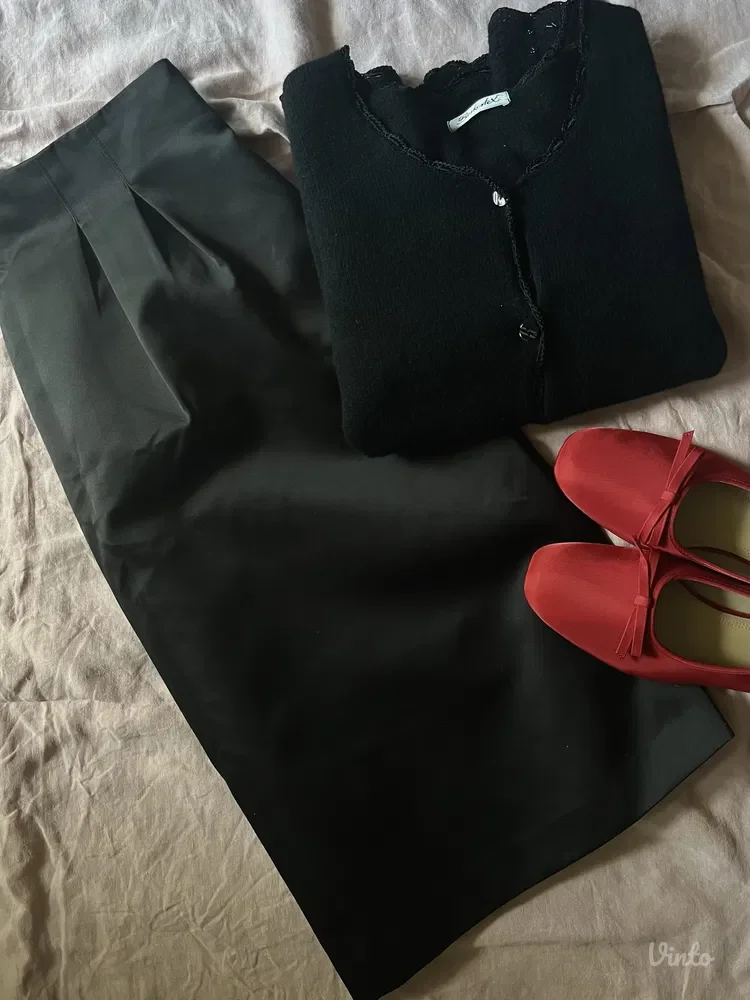 H&M satenska suknja XS