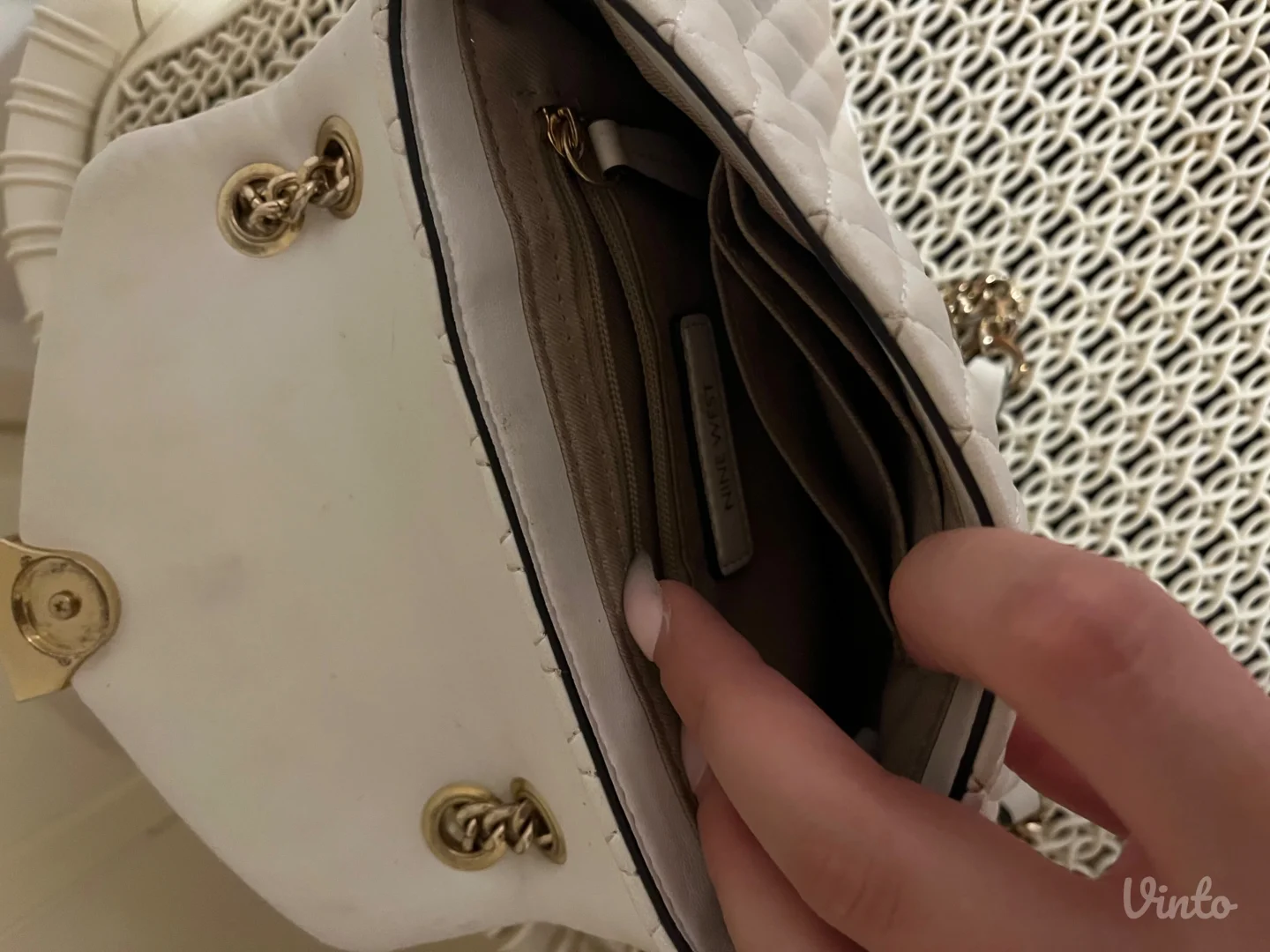 Nine West - Bela torbica