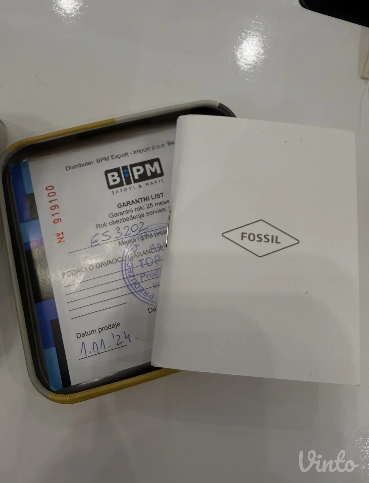Fossil sat