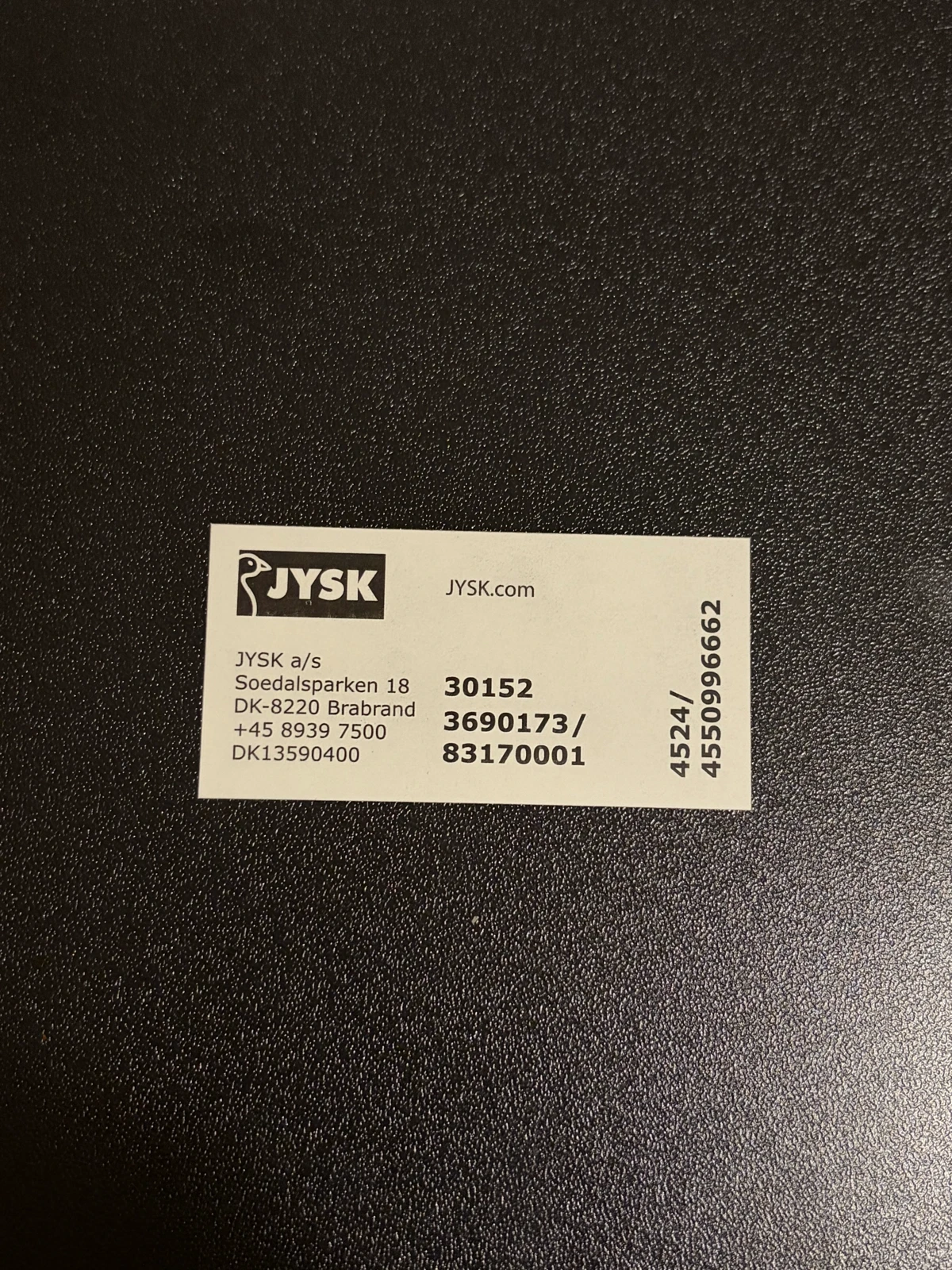 JYSK MEJLBY stalak za laptop – podesiv, sklopiv, kao nov