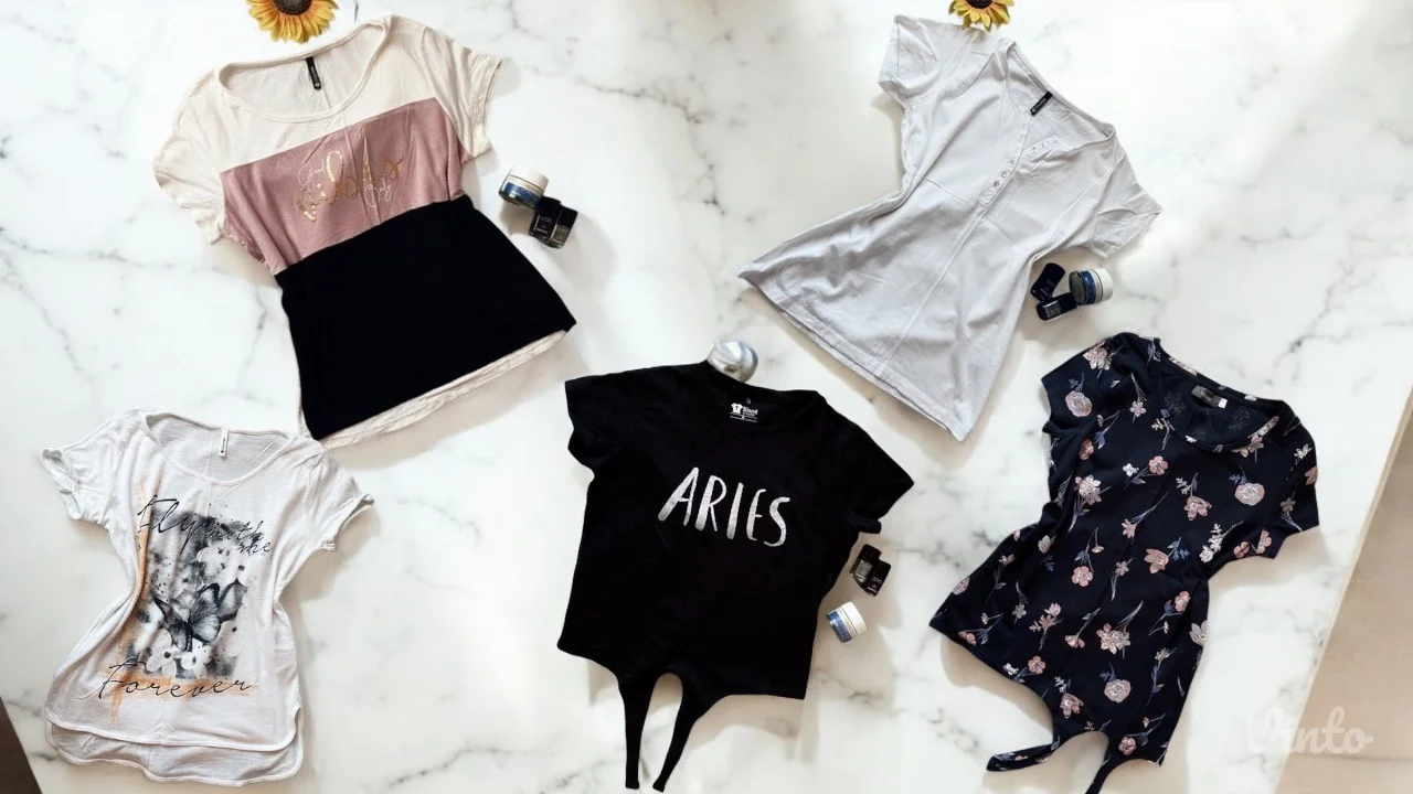 LOT brendiranih majica S/M iz Svajcarske i Amerike