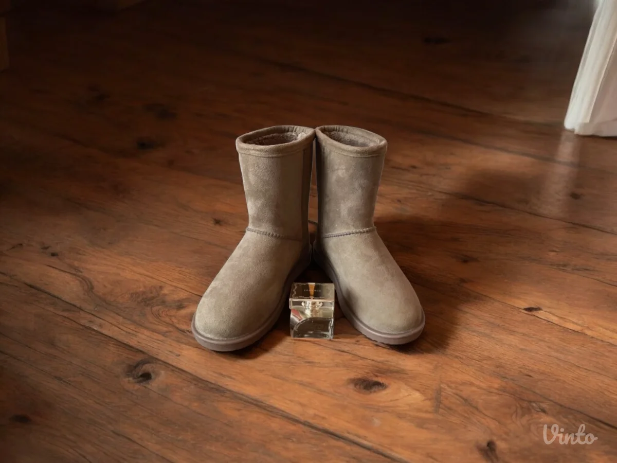 LUSSO vodootporne sive cizme/patofne, vel. 40