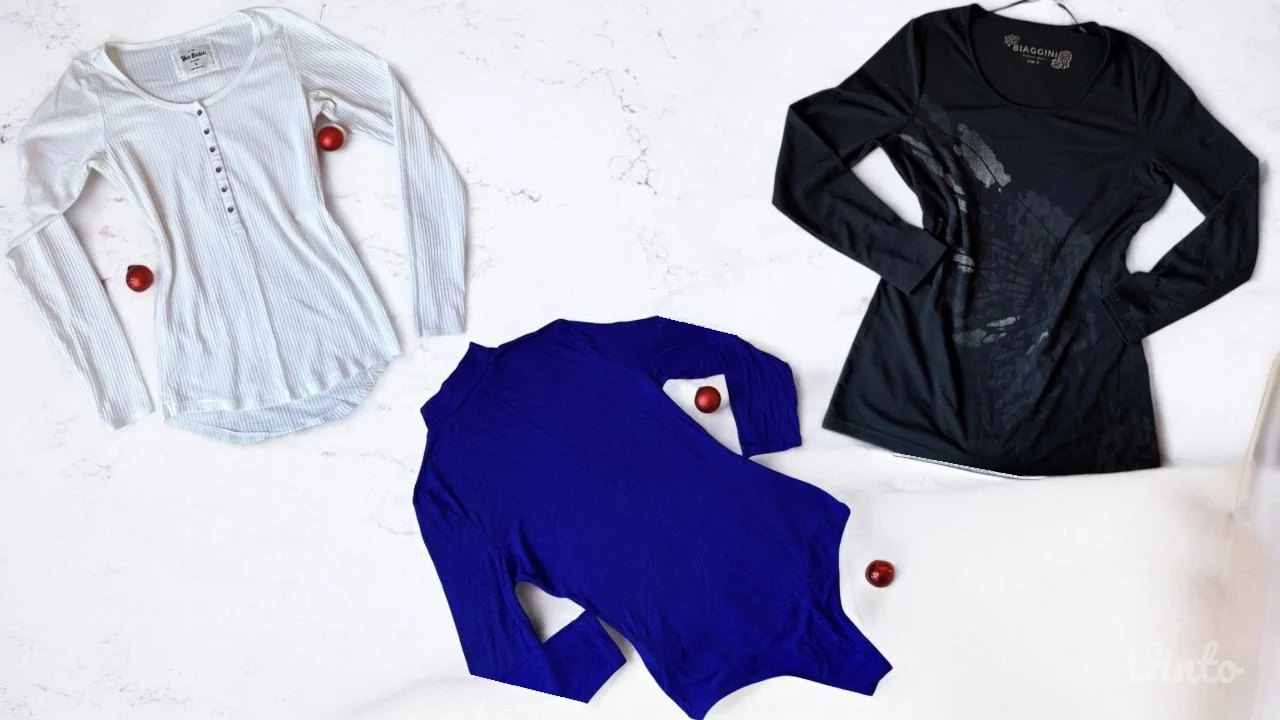 LOT - nove majice dugih rukava S/M iz Swiss - 2+1 GRATIS