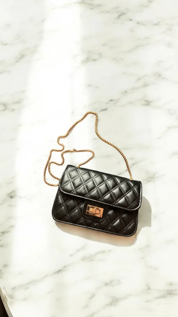 Elegantna crna torbica – NOVO