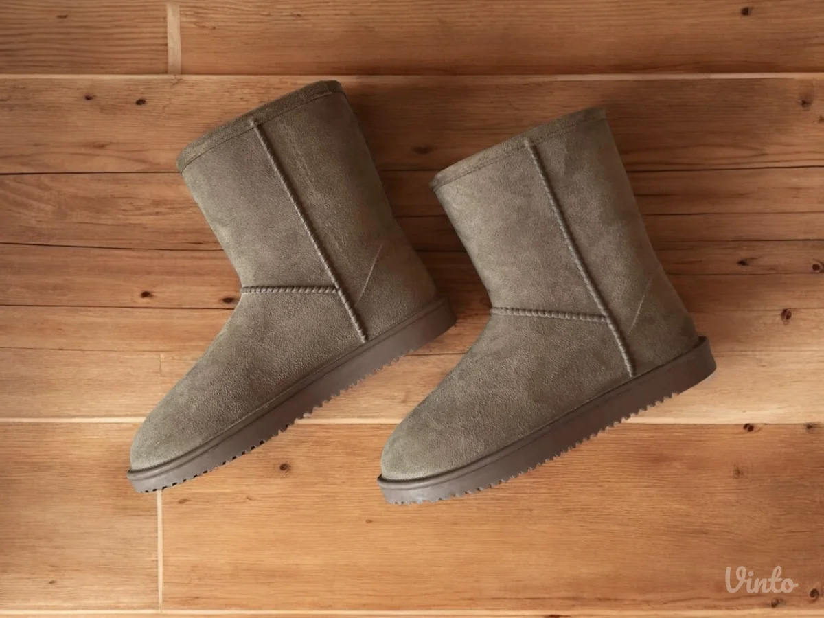 LUSSO vodootporne sive cizme/patofne, vel. 40