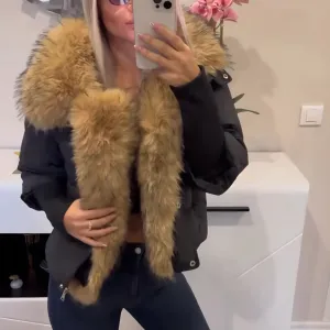 Štepana jakna sa krznom