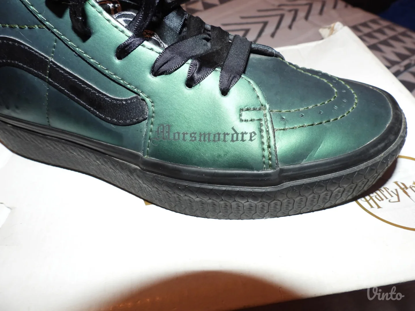 Harry Potter Slytherin kožne Vans patike