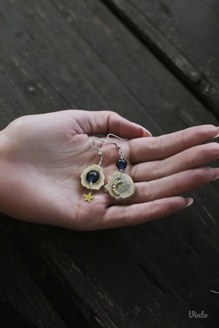 🌠 Bellatrix minđuše od rogova srndaća