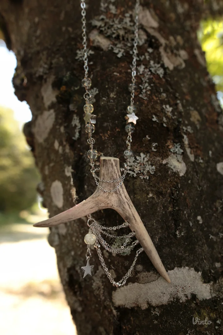 ✨️ Stella ogrlica od roga srndaća