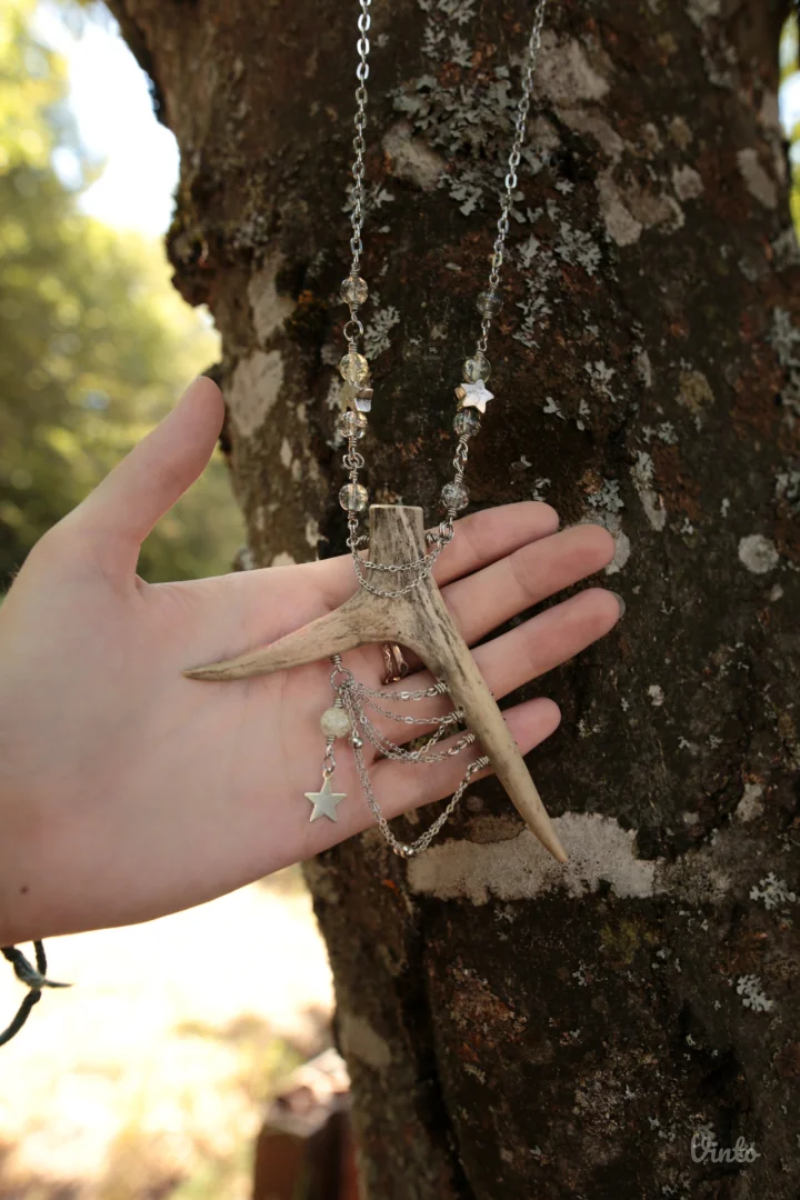 ✨️ Stella ogrlica od roga srndaća