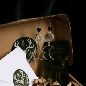 Theia minđuše od rogova srndaća