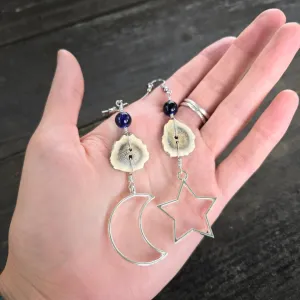 🌙 Theia minđuše od rogova srndaća