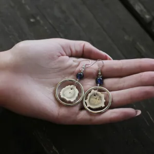 🌌 Andromeda minđuše od rogova srndaća