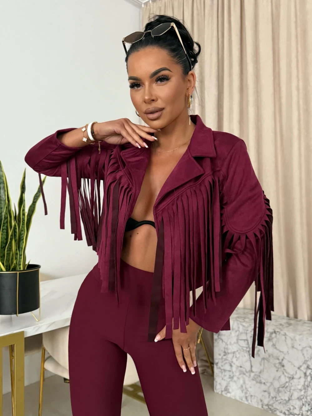 Velur jakna