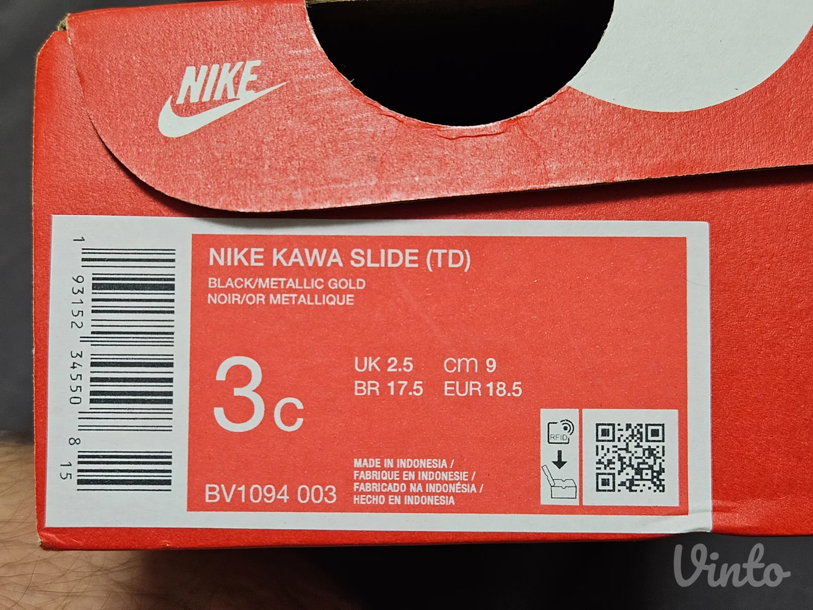 Nike Kawa Slide papuče vel18.5 dečije