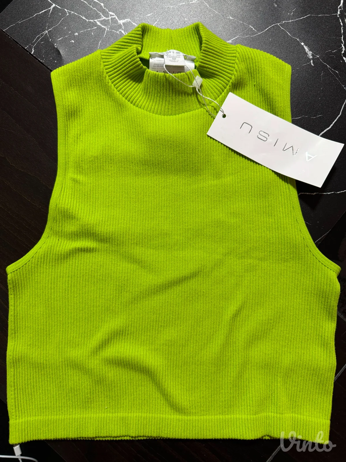 CROP TOP majica bez rukava M