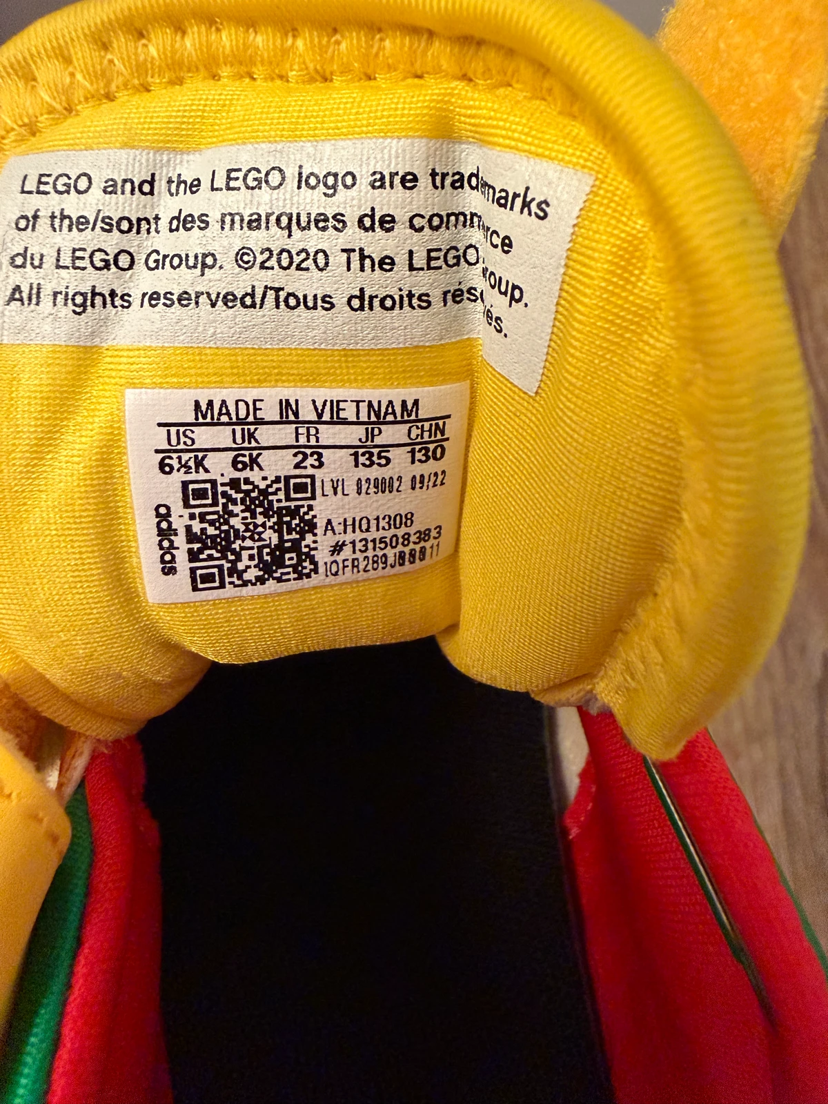 Adidas x Lego