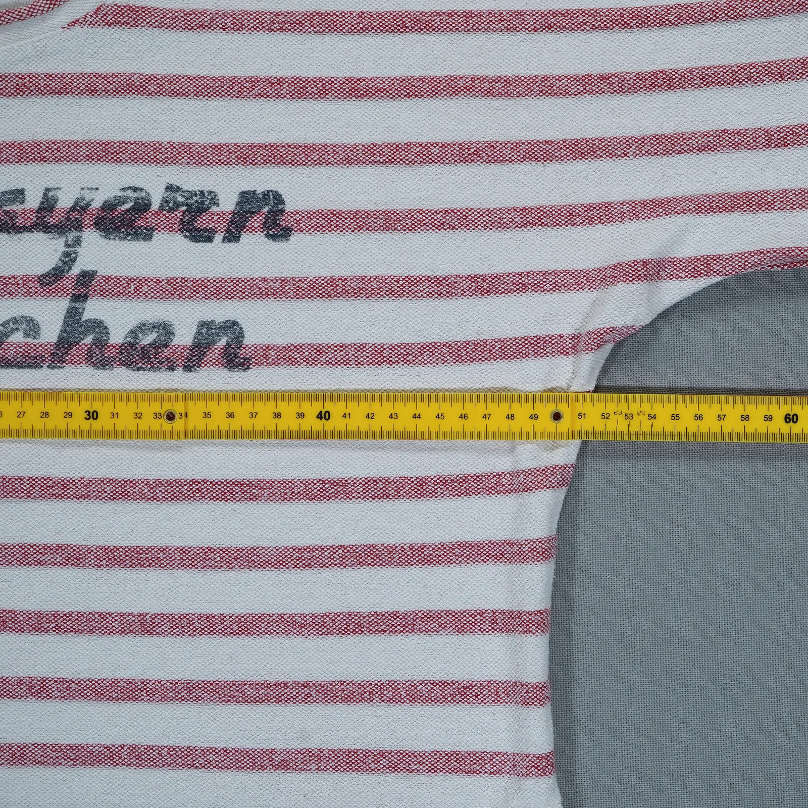Crveno-bela prugasta majica FC Bayern München – French / Parisian style – L
