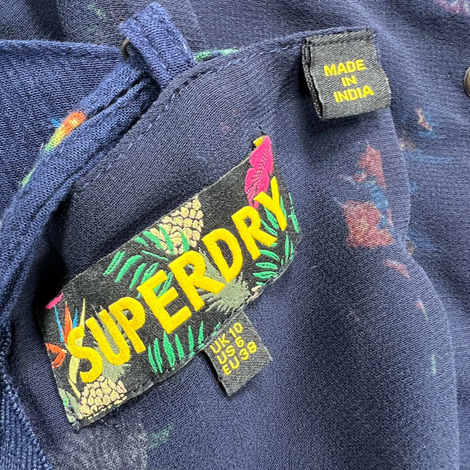 Superdry ženska letnja haljina vel. UK 10 / EU 39