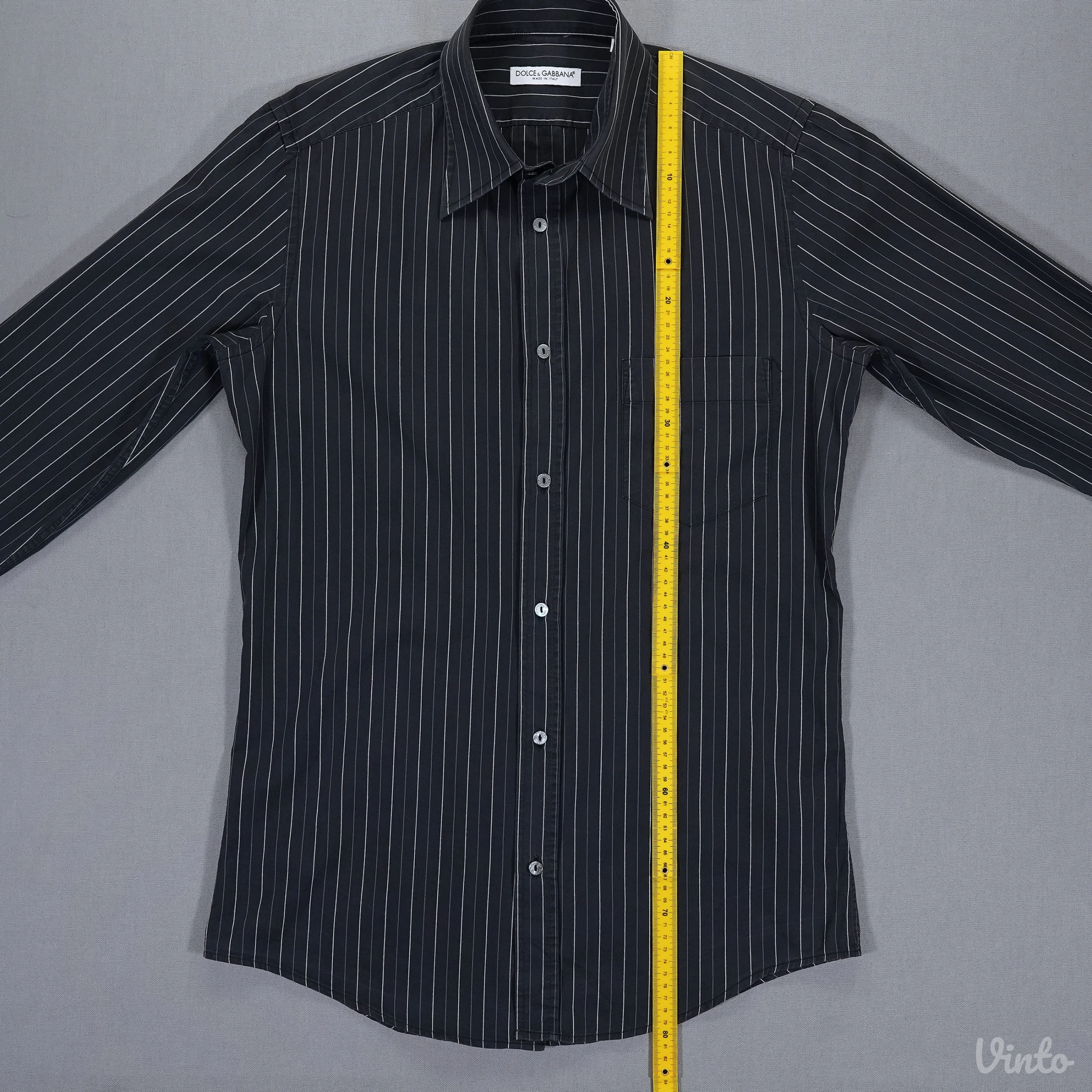 Dolce & Gabbana muška košulja na pruge, Made in Italy, L / 41