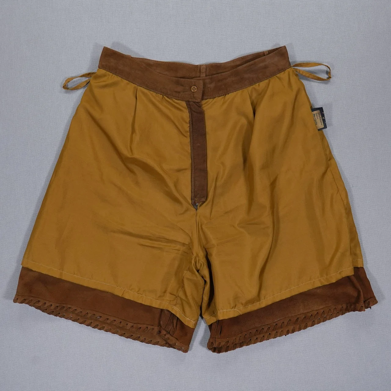 Ženske kožne bermude Oktoberfest Trachten Lederhose M/L