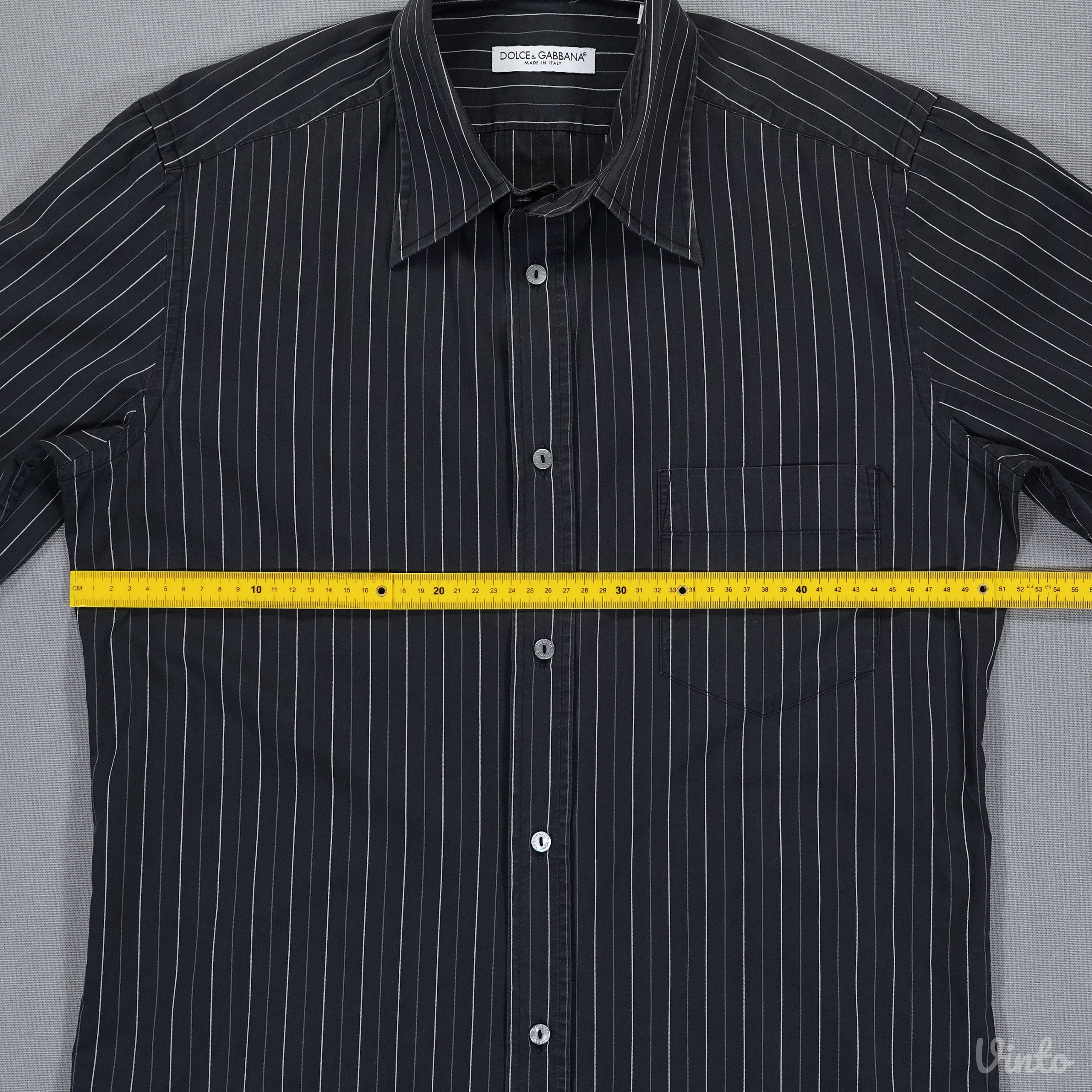 Dolce & Gabbana muška košulja na pruge, Made in Italy, L / 41