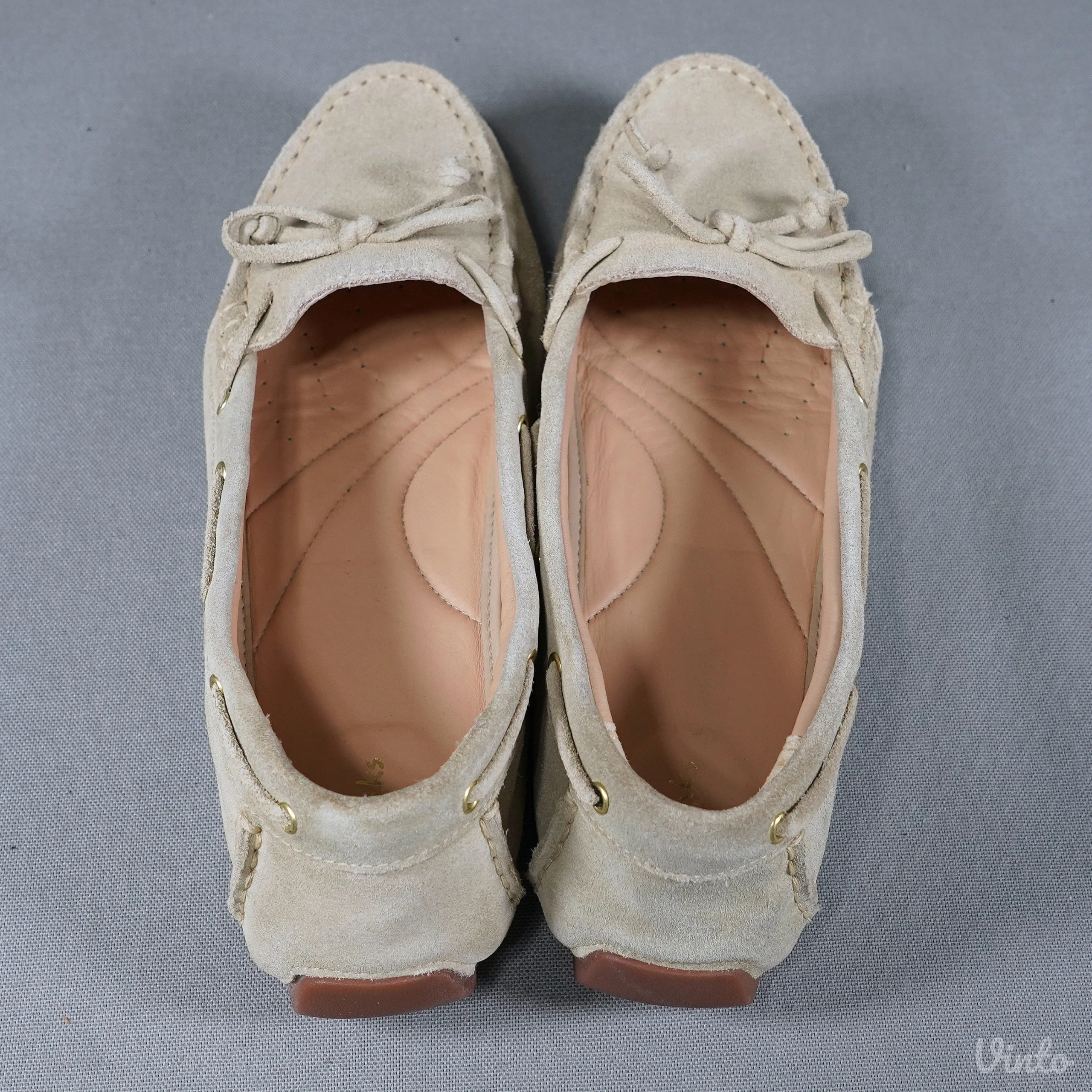 Clarks ženske mokasine od brušene kože EU 42 / 26.5 cm