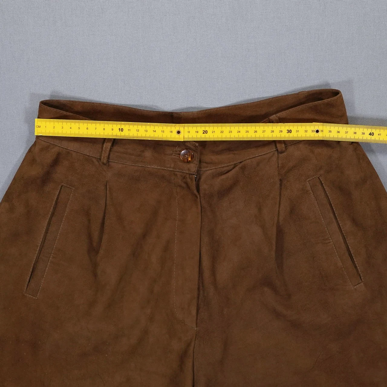 Ženske kožne bermude Oktoberfest Trachten Lederhose M/L