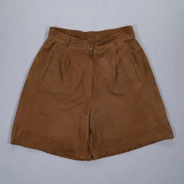 Ženske kožne bermude Oktoberfest Trachten Lederhose M/L