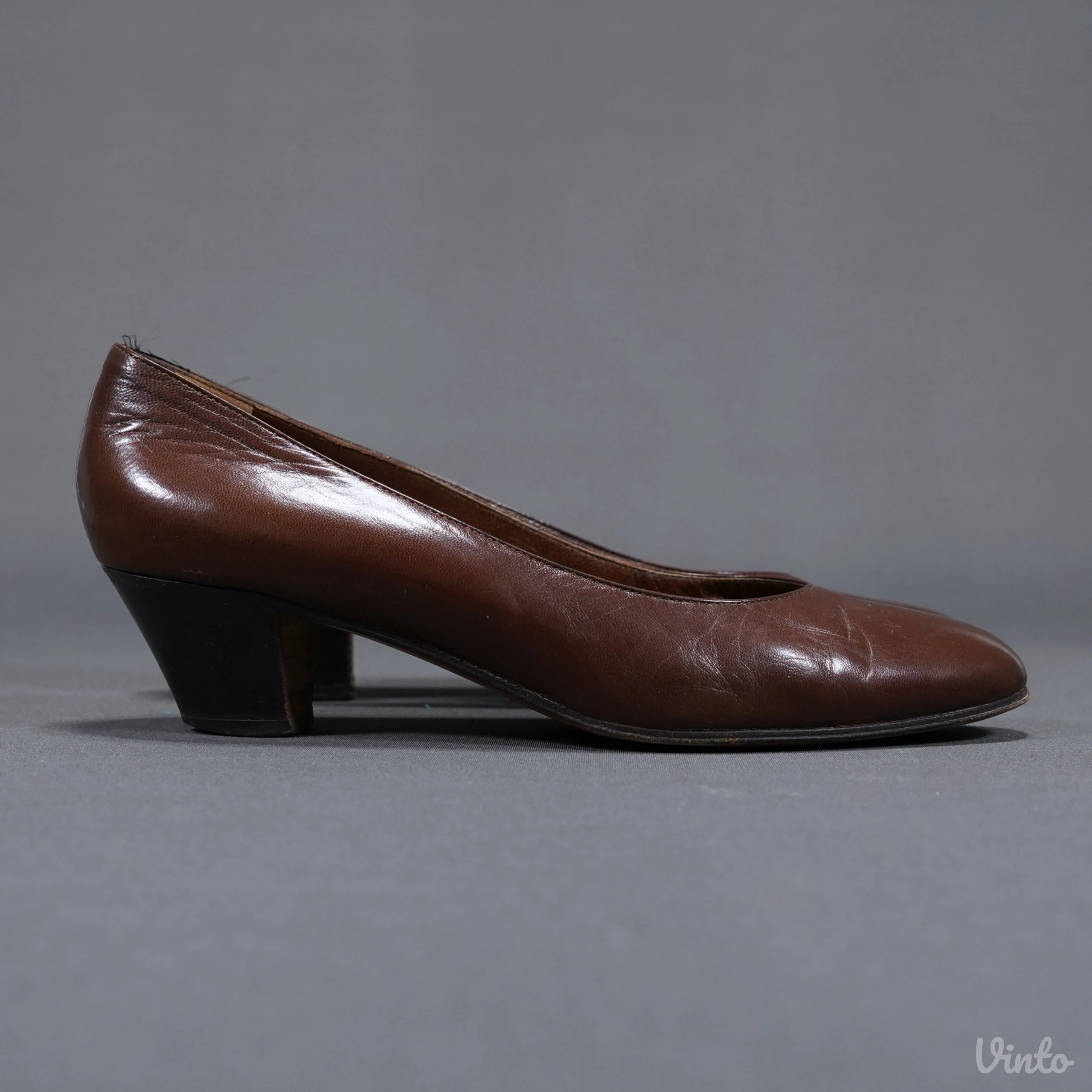 Vintage Madras kožne cipele Made in Italy, broj 37