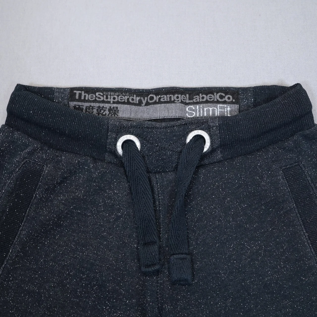 Superdry Orange Label Sparkle ženske trenerke – Slim Fit, veličina 36