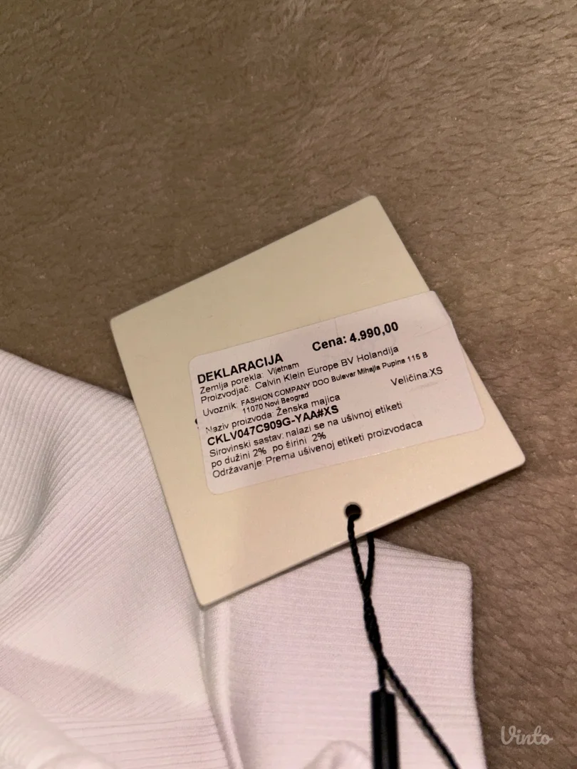 Calvin Klein majica skroz nova XS